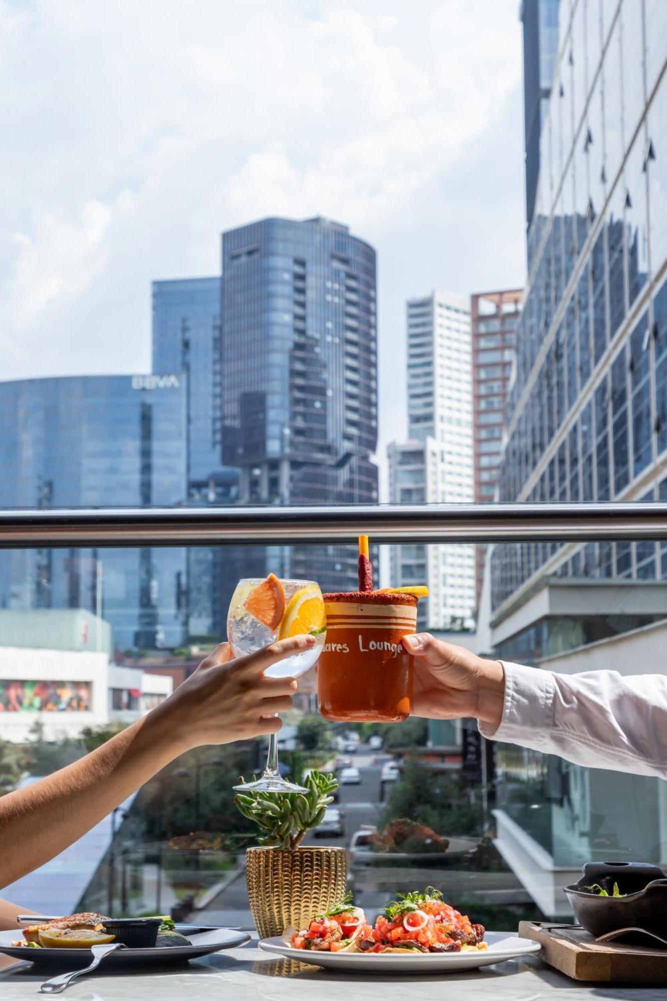 Hyatt Regency Andares Guadalajara Otel Zapopan Dış mekan fotoğraf A glass of bubble tea
