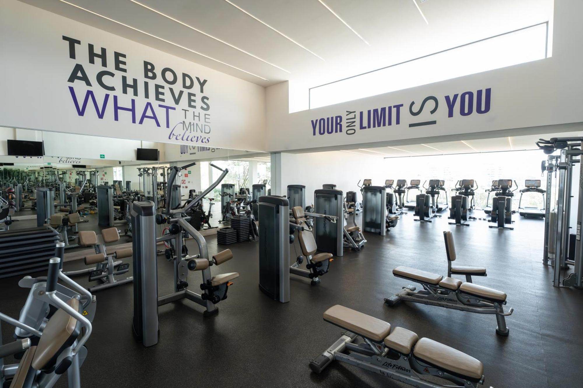 Hyatt Regency Andares Guadalajara Otel Zapopan Dış mekan fotoğraf The gym at the hotel